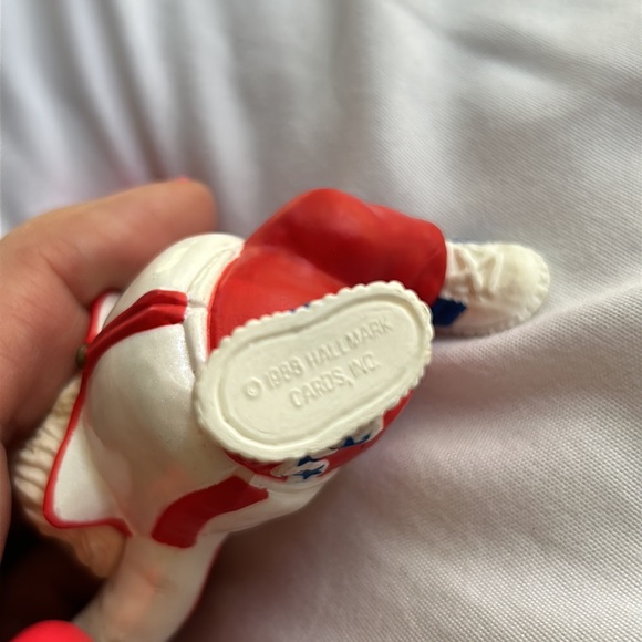 COPY - Vintage 1988 Olympic Santa Claus Go for the Gold Christmas tree ornament… - Picture 8 of 16